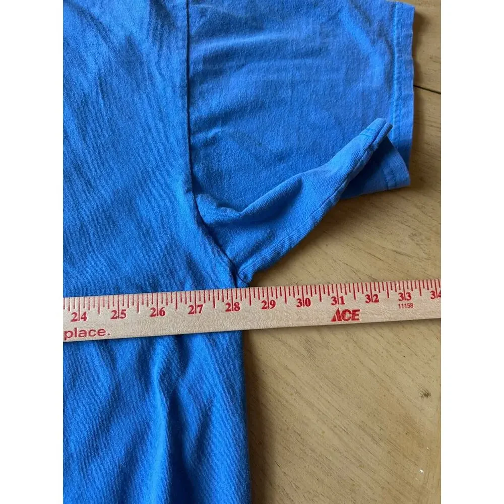 Vintage Air Jordan 3XL T-Shirt Jumpman Light Blue Oversized 2006 Y2K Nike